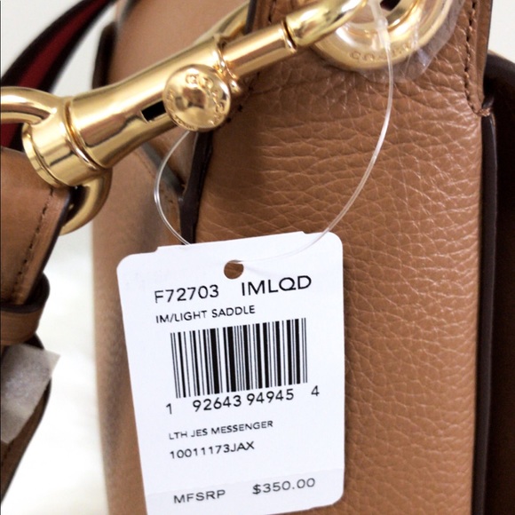 New💃Coach Jes Messenger 11” Crossbody Bag - Picture 9 of 9